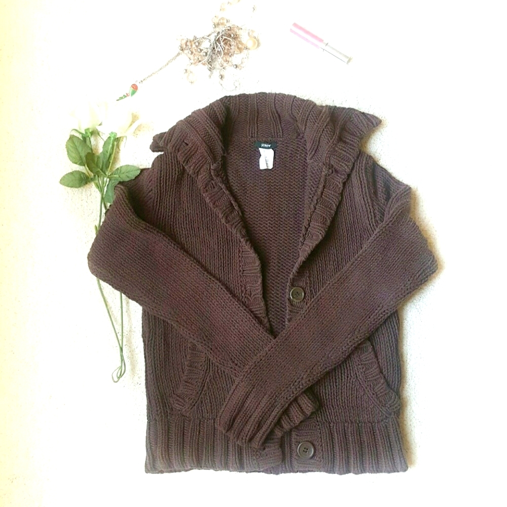 j. crew โข cardigan sweater